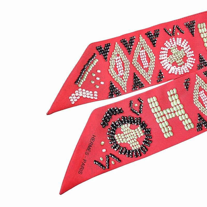 HERMES エルメス ツイリー ケリーアンペルル KELLY EN PERLES スカーフ 