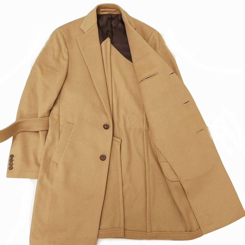 ラルディーニ　キャメル　チェスターコート LARDINI (ラルディーニ) Spolverino Chester coat (スポル