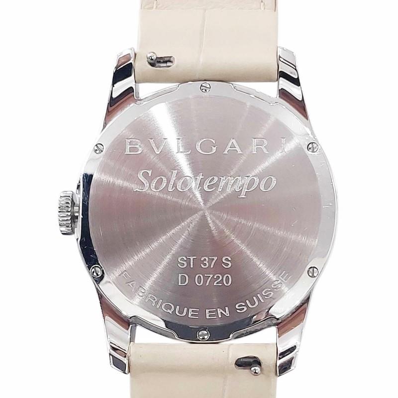 【極美品・OH済・稼働品】 ブルガリ BVLGARI ソロテンポ ST37S 楽天市場】【ローン60回払い無金利】【中古】 ブルガリ BVLGARI