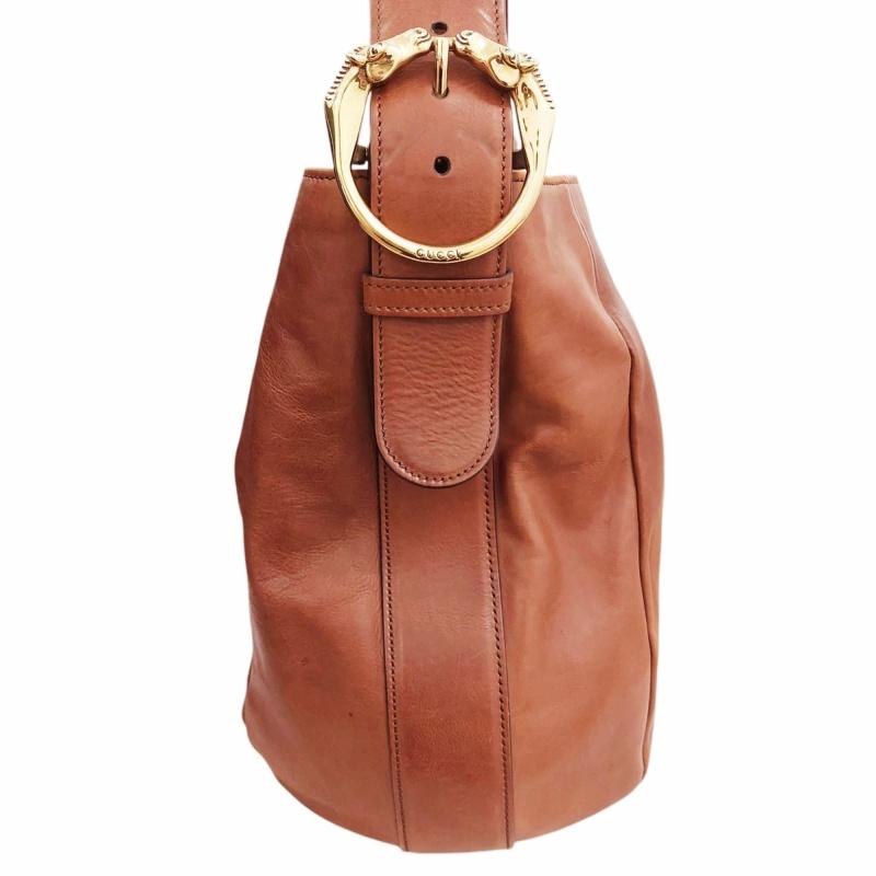 GUCCI（グッチ） ホースヘッド バックル ワンショルダーバッグ 
