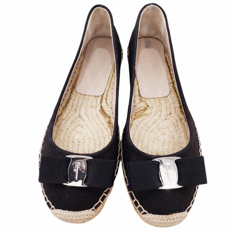 ✳︎Salvatore Ferragamo✳︎エスパドリーユ 楽天市場】フェラガモ FERRAGAMO エスパドリーユ スリッポン マルチ