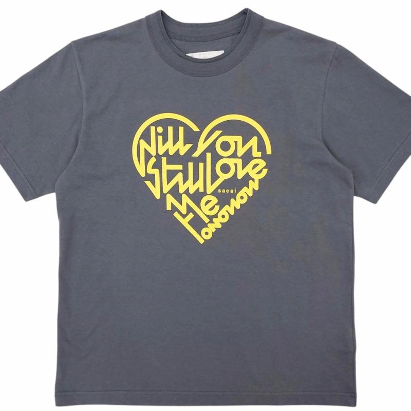 未使用品 サカイ sacai タグ付き 25SS Print T-Shirt Tシャツ