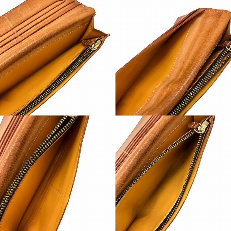 ガンゾ GANZO シンブライドル THIN BRIDLE ファスナー小銭入れ付き長