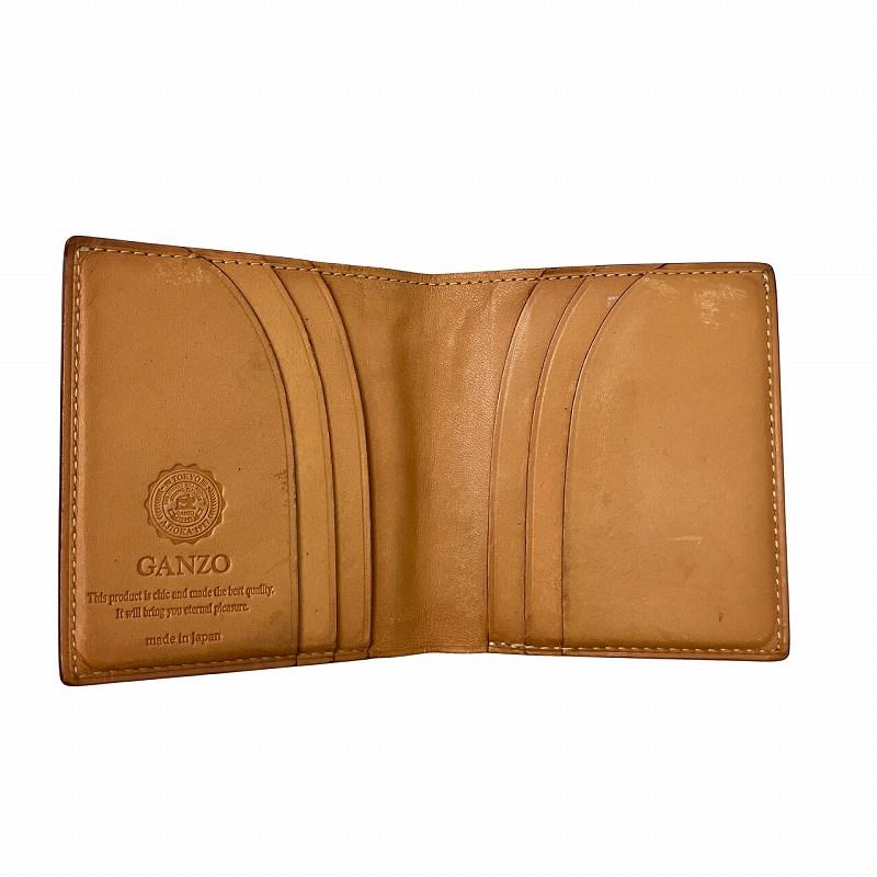 ガンゾ GANZO シンブライドル THIN BRIDLE ホースレザー 二つ折り財布
