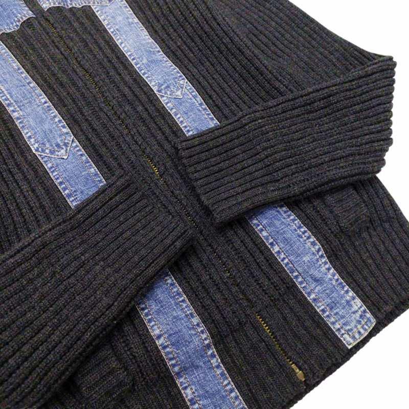 DOLCE&GABBANA ドルチェ&ガッバーナ ドルガバ デニム切替 ドライバーズ