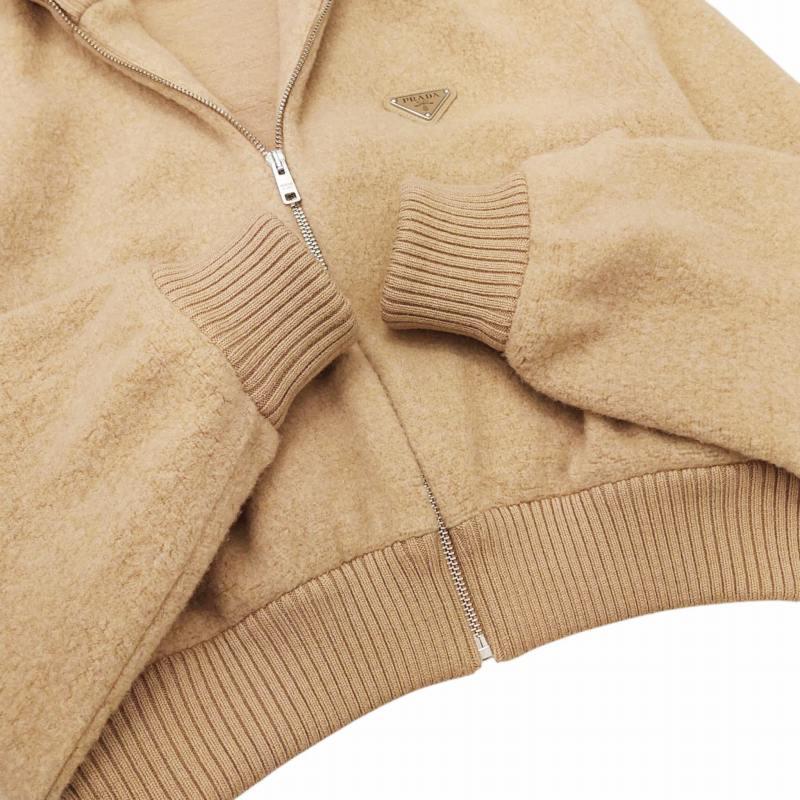 PRADA SPORT 00s フリースシャツ ブラウン PRADA SPORT 00s フリースシャツ ブラウン PRADA SPORT 00s フリース