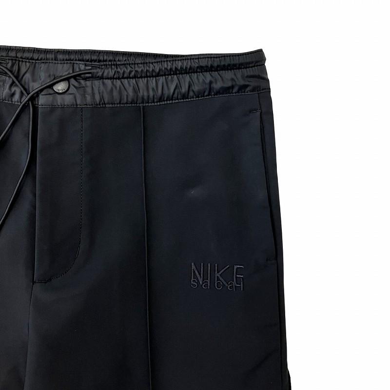 サカイ sacai × ナイキ NIKE 24AW ロゴ刺繍 トラックパンツ イージー