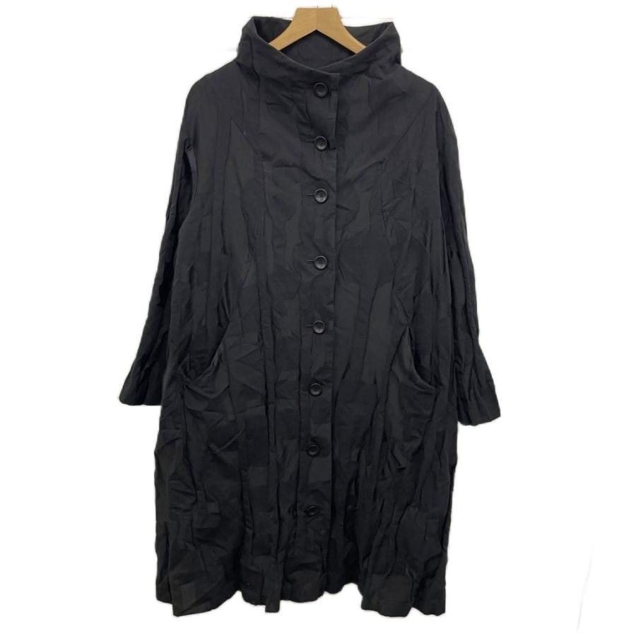センソユニコ　慈雨　コート ジウ 慈雨 センソユニコ 美品 スタンドカラーコート 突っ切り