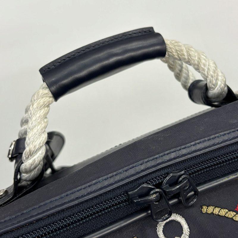 GUCCI（グッチ） ボストンバッグ ハンドバッグ 旅行カバン 刺繍 マリン