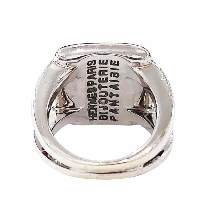 HERMES エルメス セリエ リング 指輪 シェル シルバーカラー コロゾ 楽天市場】エルメス HERMES コロゾ セリエ シェル リング SV