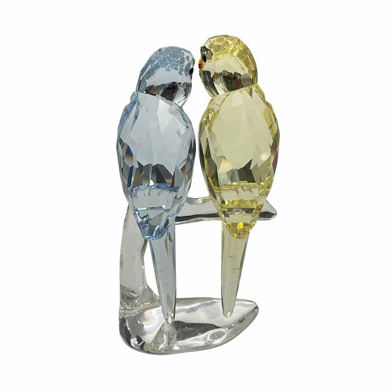スワロフスキー SWAROVSKI 極美品 セキセイインコ 鳥 5004725
