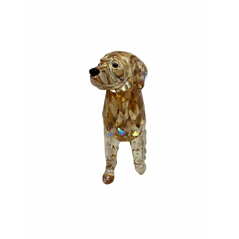 スワロフスキー SWAROVSKI 極美品 ゴールデンレトリバー 犬 母