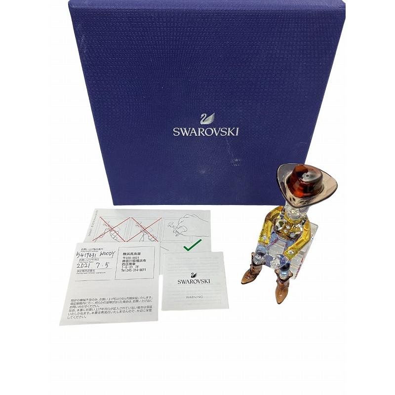 スワロフスキー SWAROVSKI 極美品 ディズニー トイストーリー ウッディ