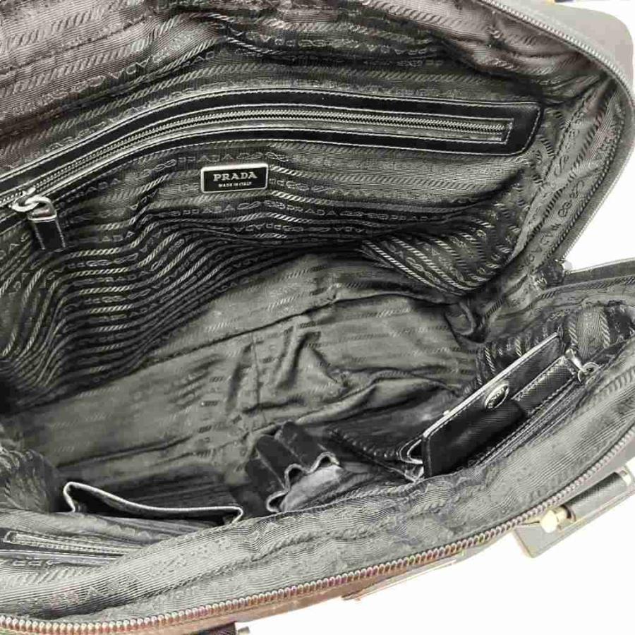 PRADA プラダ ブリーフケース ビジネスバッグ ナイロン 三角ロゴ