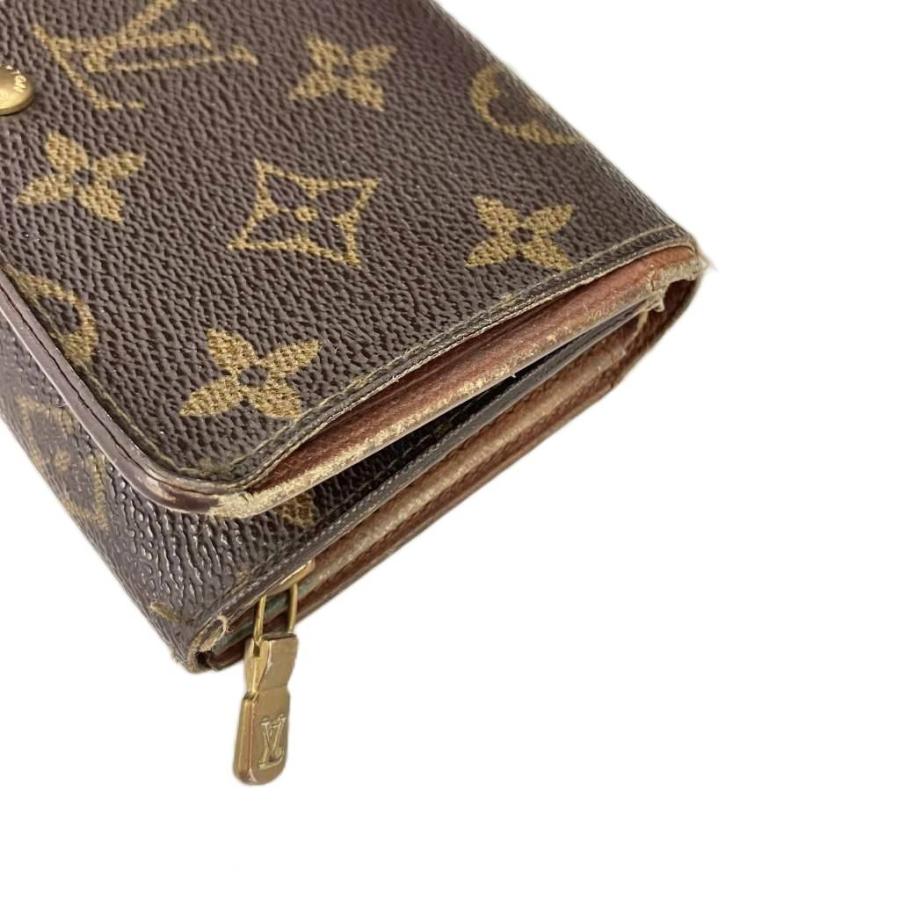 中古】ルイヴィトン LOUIS VUITTON ポルトフォイユ トレゾール 二  