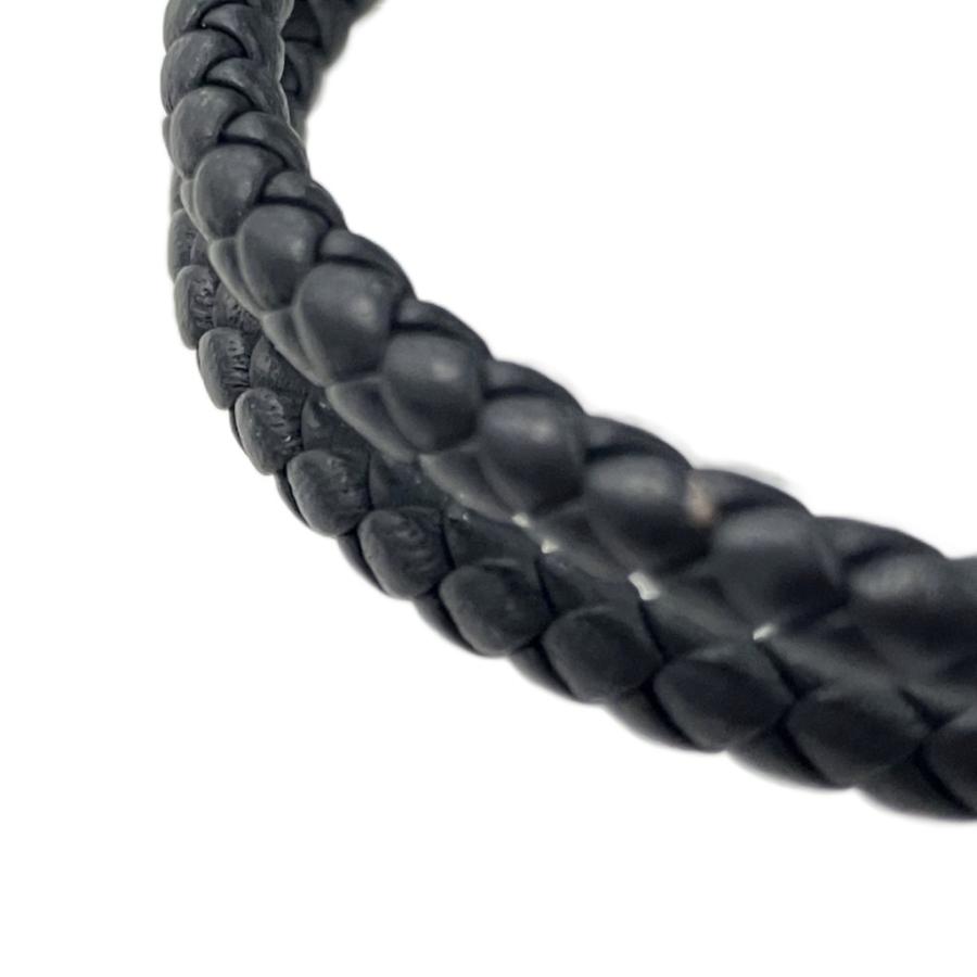 新品 HERMES エルメスブレスレットトゥルニトレッセブラックT4