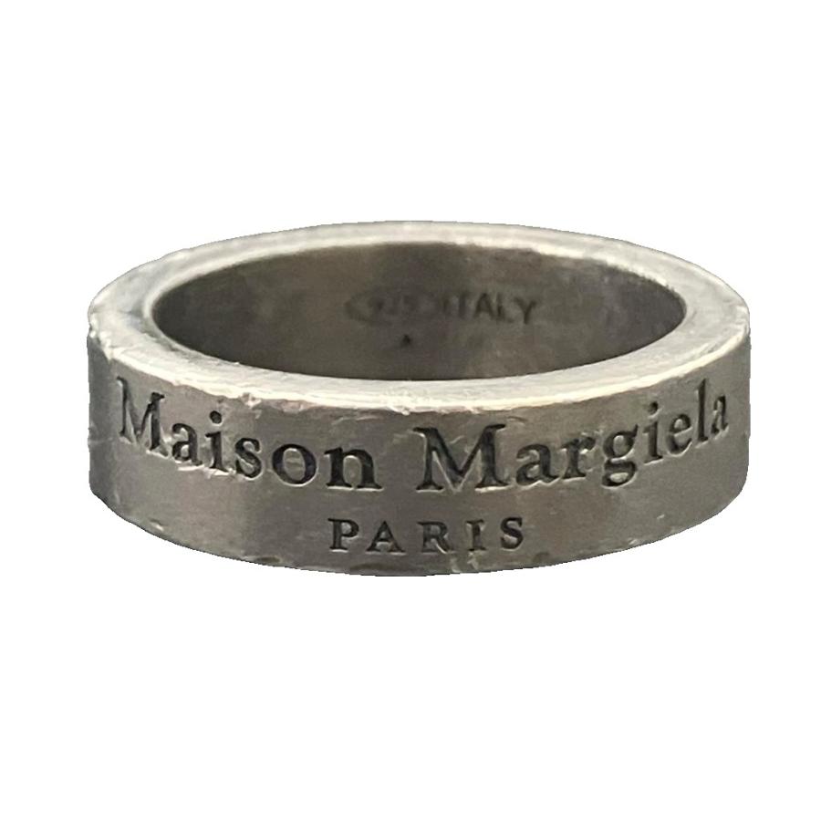 メゾンマルジェラ Maison Margiela シルバーリング 指輪 ロゴ刻印 925