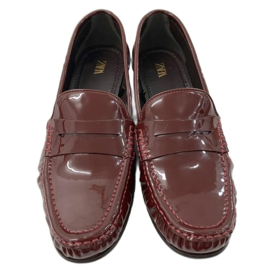 新品未使用 Repetto 赤 エナメル ローファー repetto レースアップ エナメル ローファー 赤 24.0 - メルカリ