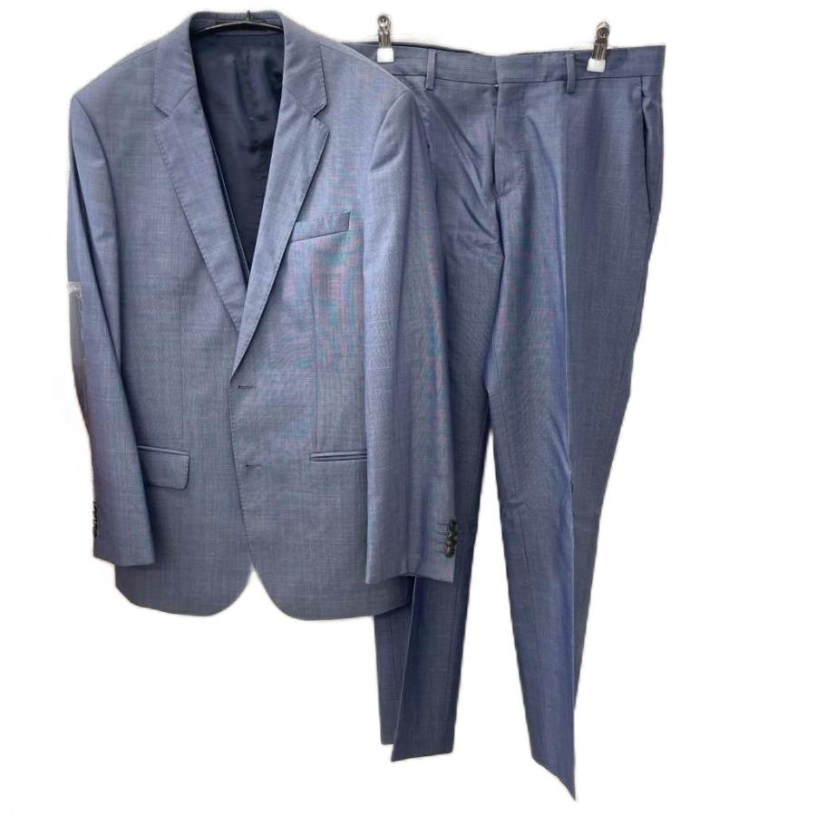 【中古】ヒューゴボス スーツ セットアップ 3ピース フォーマル テーラードジャケット ベスト ジレ スラックス M ヒューゴボス スーツ セットアップ 3ピース フォーマル テーラード