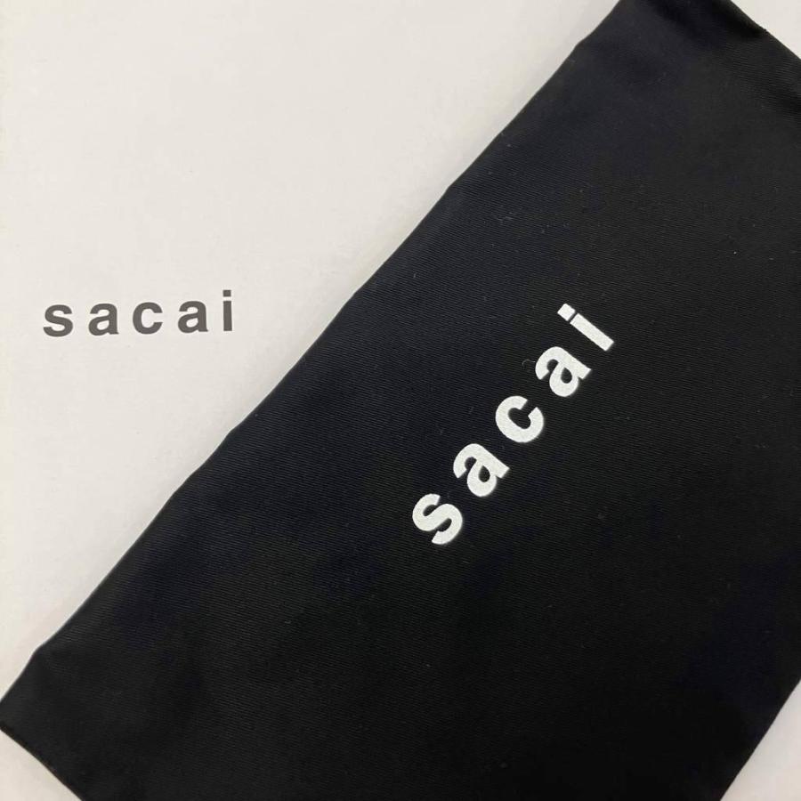 サカイ sacai 23SS Wingtip Sandals サンダル 厚底 レザー 黒 ブラック
