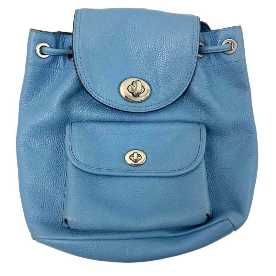 COACH（コーチ） リュックサック バックパック 37581 レザー シルバー 