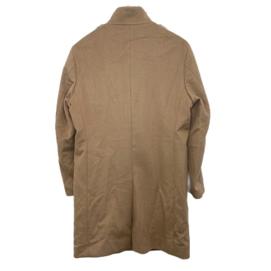 プラステ PLST スタンドカラーコート ロング丈 L ライトブラウン 36