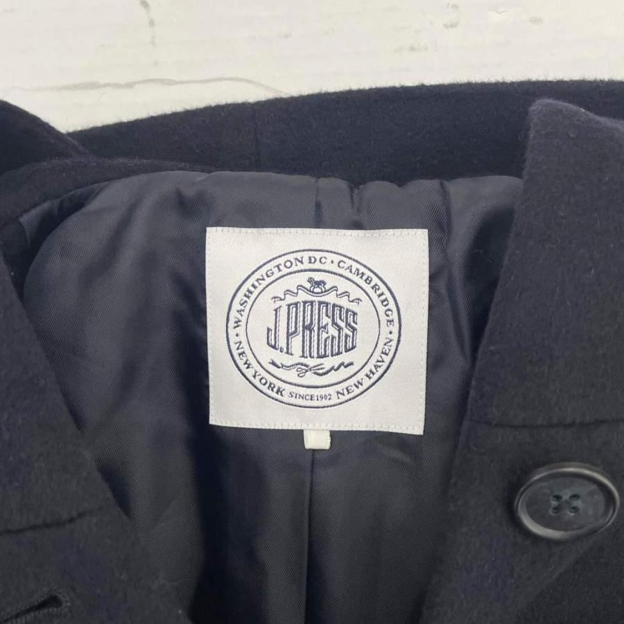 【新品未使用】ジェイプレス　アンゴラ混　ウール　フーデッドコート J.PRESS - 訳あり 美品 ジェイプレス アンゴラ混 ウール フーデッド