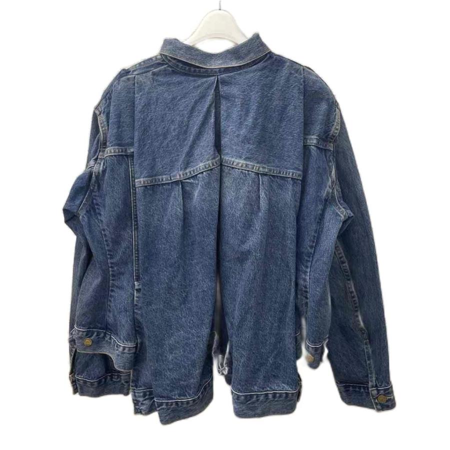sacai 変形 デニムジャケット ジーンズ 再構築 Gジャン ジップデザイン sacai（Gジャン/デニムジャケット）のフリマアイテム一覧