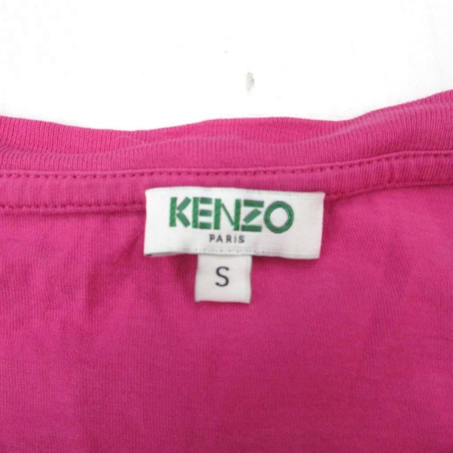 ケンゾー KENZO Tシャツ カットソー コットン Deep Fuchsia Tiger 虎