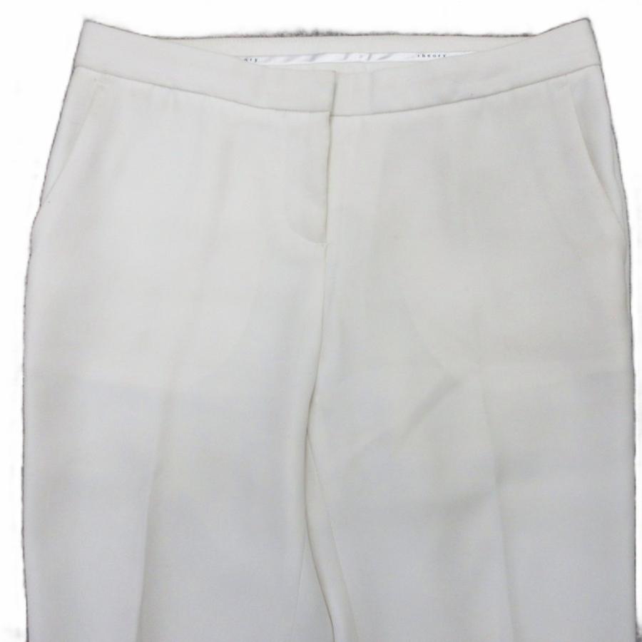 theory セオリー Theory スラックス パンツ ストレート 白 ホワイト X00 約XS YHS4 : ブランド古着販売のベクトル ...