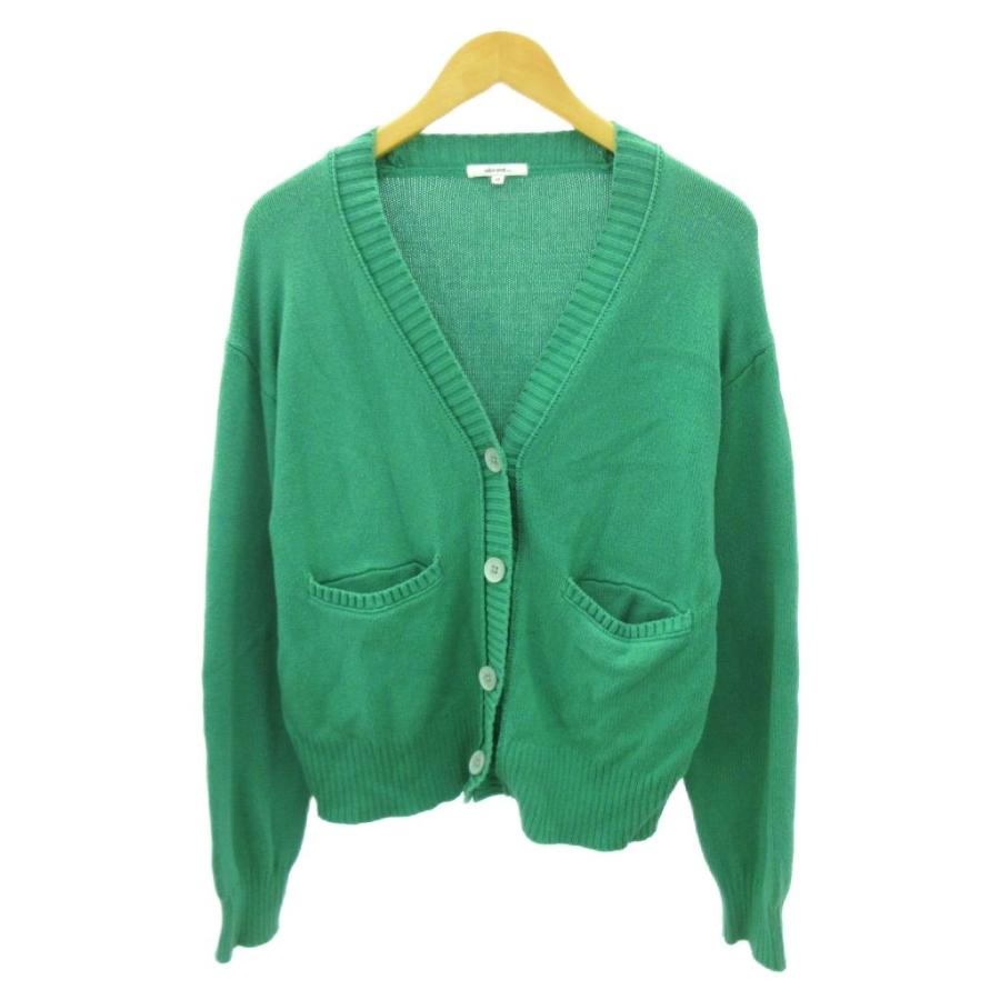 NIKO AND.. 緑ニットデニムジャケット　超美品 niko and…（ニコアンド） Niko and.. ニット カーディガン 長袖 M 緑