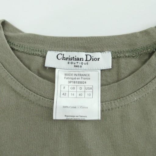 Christian Dior クリスチャンディオール 美品 デニム ロゴ Tシャツ  