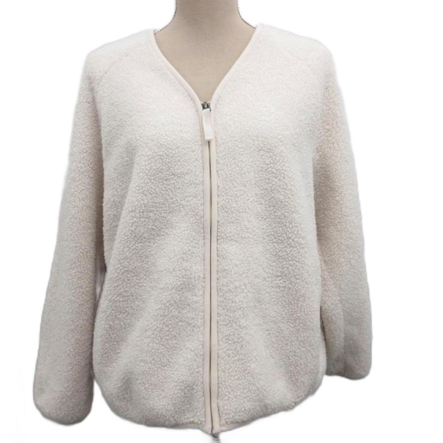 ユニクロ（UNIQLO） ボアフリースVネックフルジップカーディガン