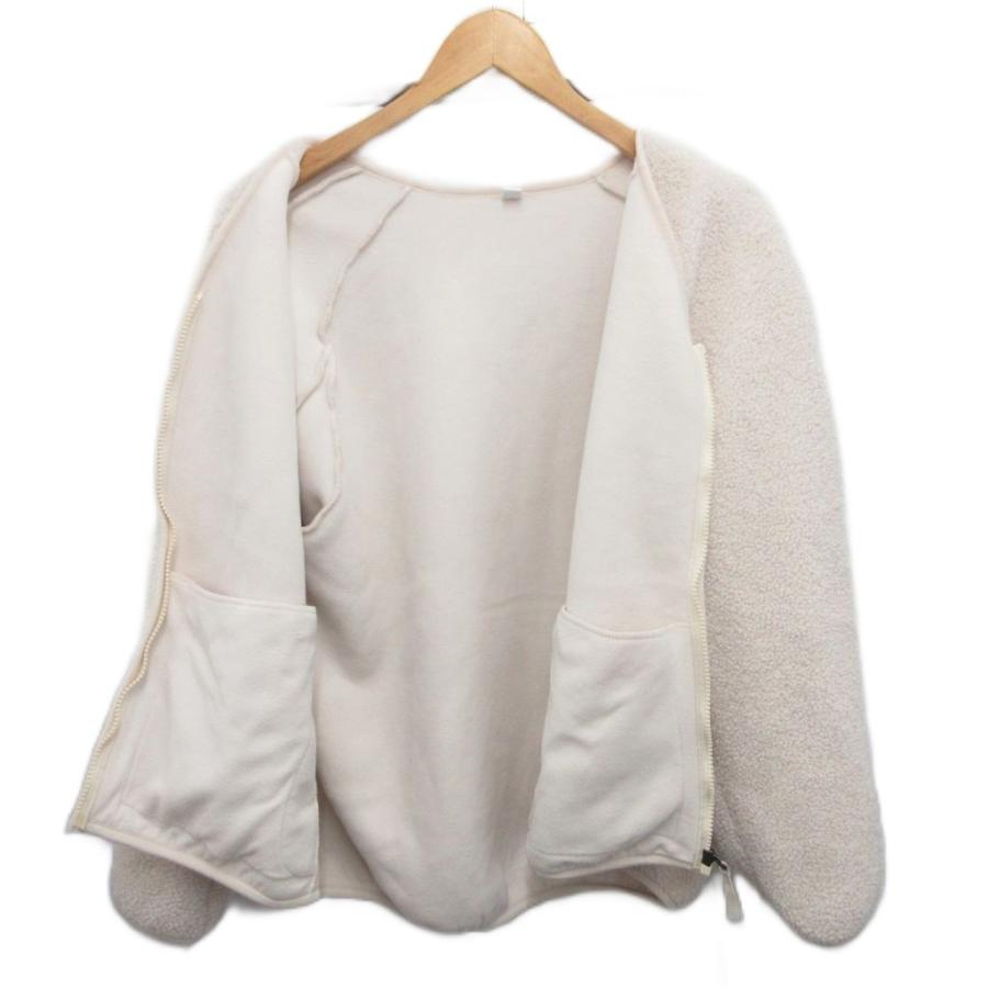 ユニクロ（UNIQLO） ボアフリースVネックフルジップカーディガン