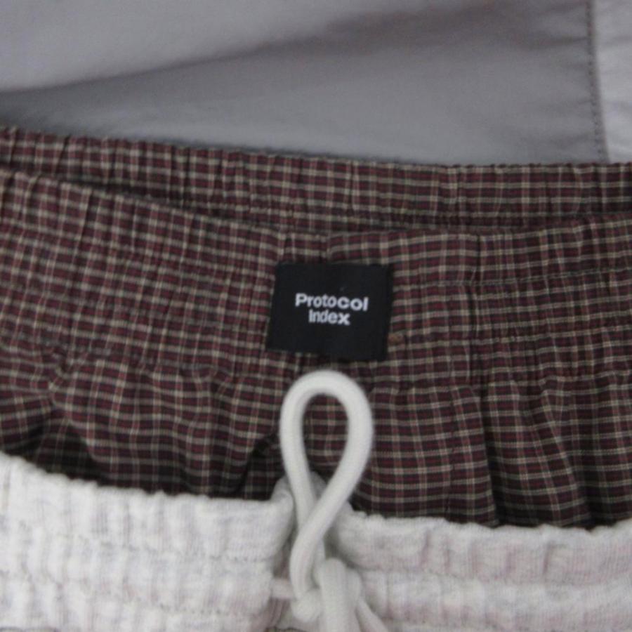 プロトコル インデックス Protocol Index FW25 3 LAYERED TRACK PANTS