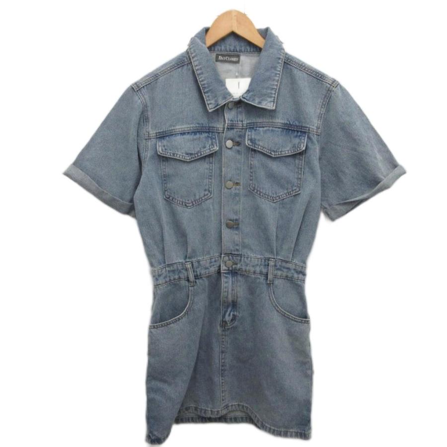 未使用品 デイクローゼット DAY CLOSET タグ付き デニムワンピース