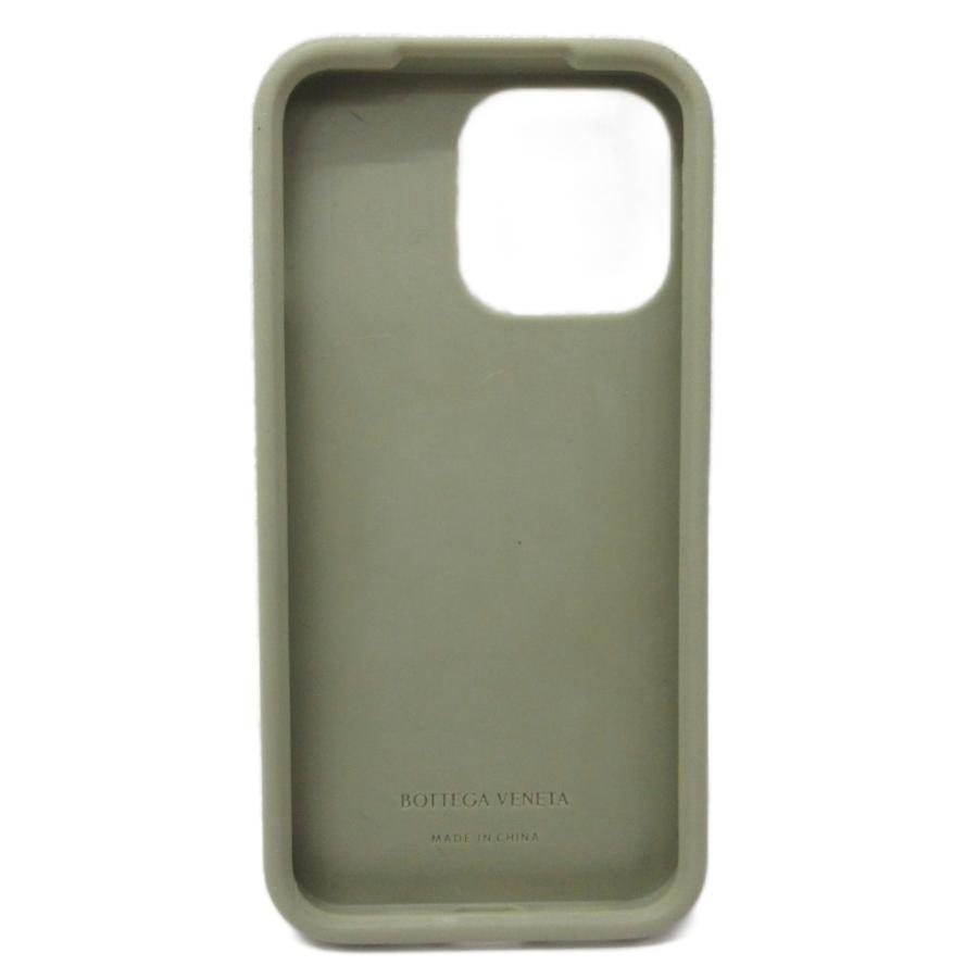 BOTTEGA VENETA シリコンケース ダークグリーン BOTTEGA VENETA ボッテガヴェネタ iPhone Case 15Pro イントレ