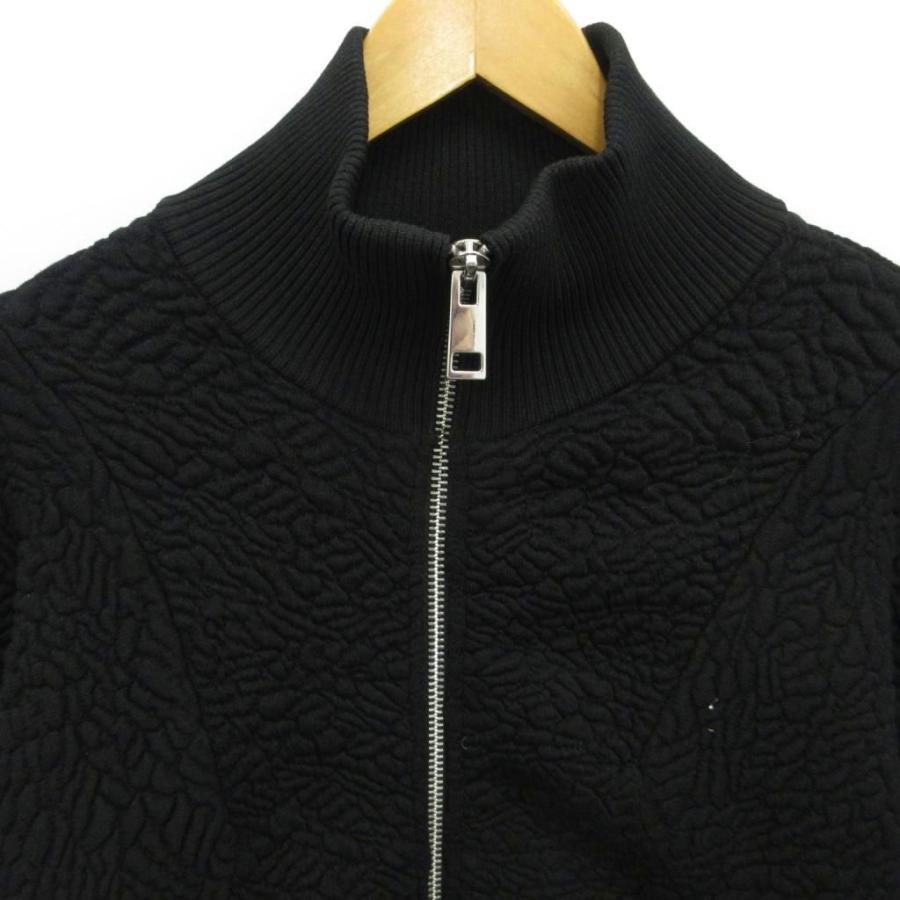 ZARA（ザラ） 極美品 ジャガードニットボンバー ジャケット ブルゾン 