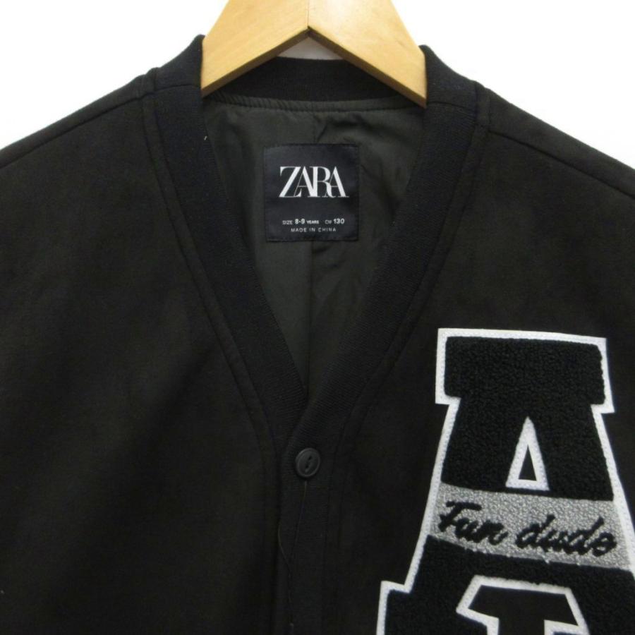 ZARA（ザラ） 未使用品 タグ付き ジャケット カーディガン パッチ 黒