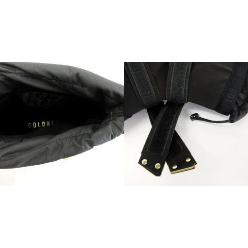 ゴールドバーグ GOLDBERGH 美品 ショートブーツ スノーブーツ チェーン