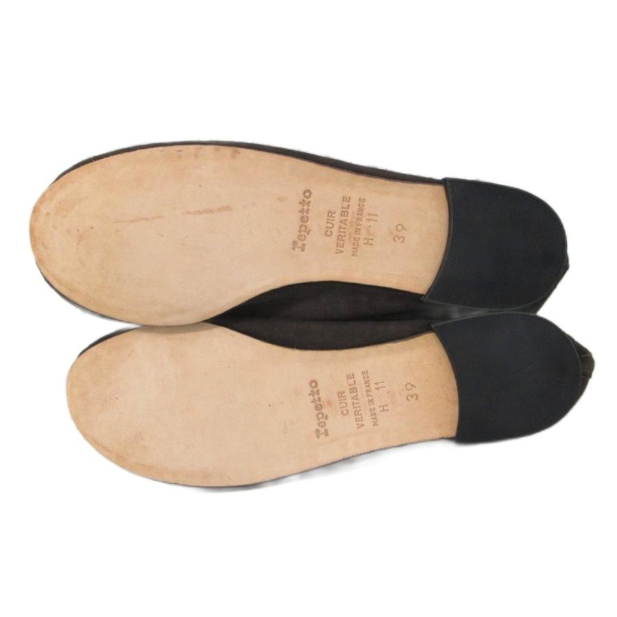 レペット Repetto フラットシューズ ラウンドトゥ ローヒール ビジュー