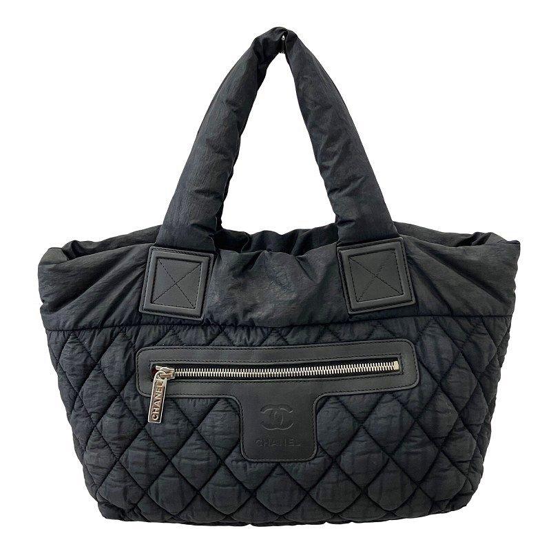 シャネル コココクーン マトラッセ ブラック シール有 レッド シルバー金具 黒 シャネル コココクーン マトラッセ ブラック シール有 レッド シルバー