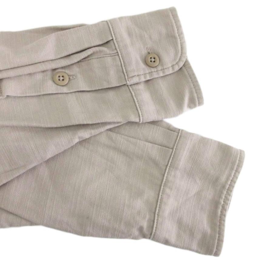 プラージュ Plage 美品 25SS シャツ 長袖 無地 25-050-922-1000-1-0