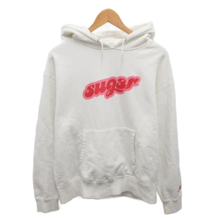 X-girl × HYSTERIC GLAMOUR スカルベリー パーカー　白 エックスガール パーカー白 X-girl HYSTERIC GLAMOUR スカルベリー