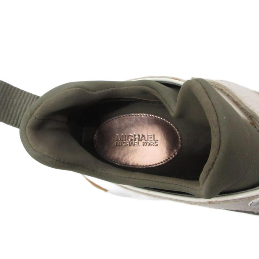 マイケルコース MICHAEL KORS ストラップスニーカー ローカット