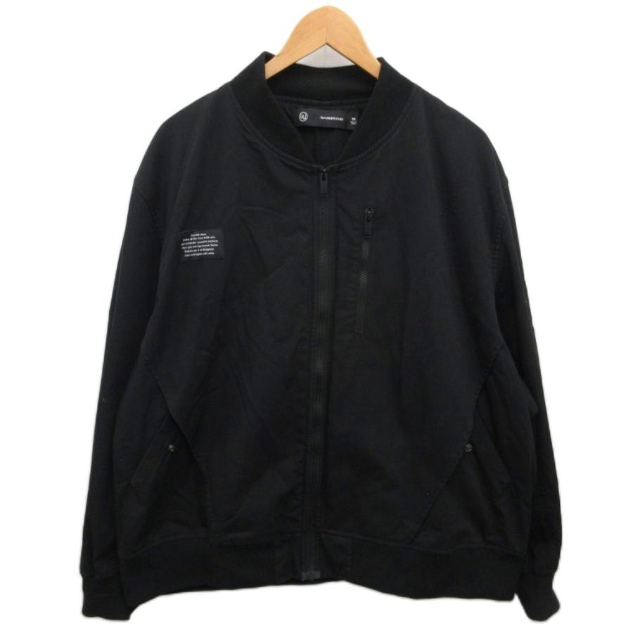 アンダーカバー UNDERCOVER ×GU 2024年製 リブブルゾン ジップアップ M