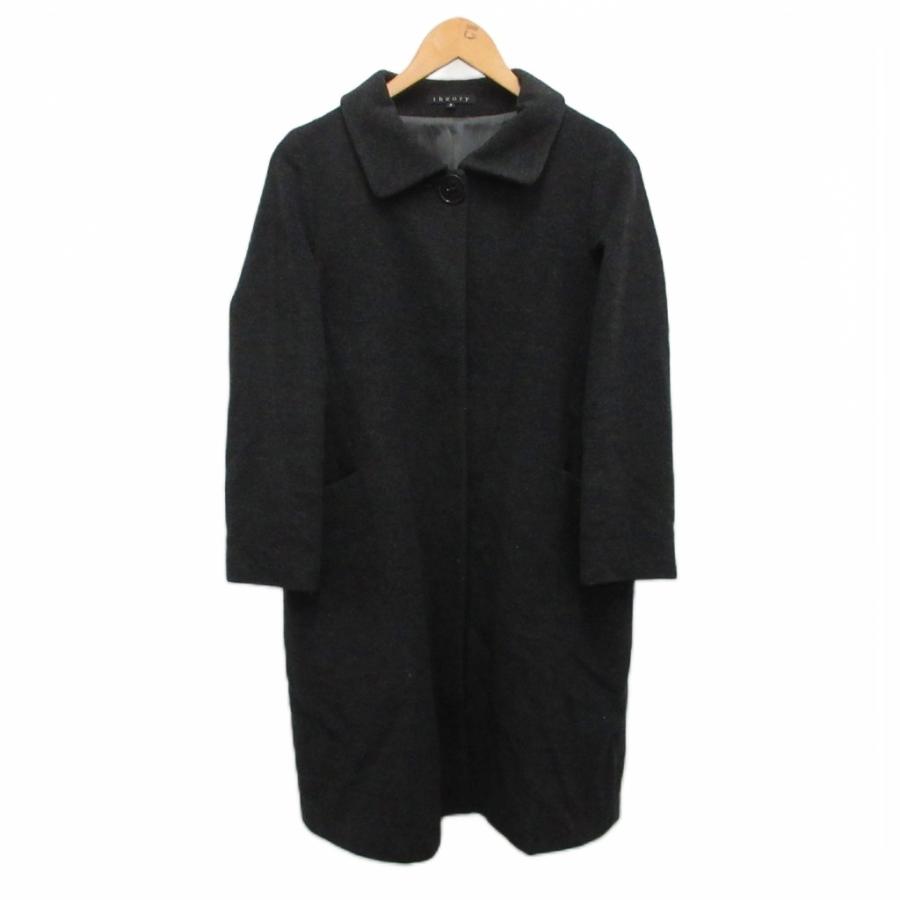 theory（セオリー） ステンカラーコート ジャケット ロング カシミヤ混 