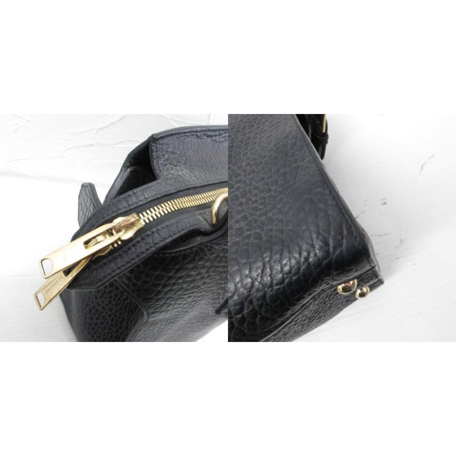 BURBERRY（バーバリー） トートバッグ ハンドバッグ レザー ゴールド 