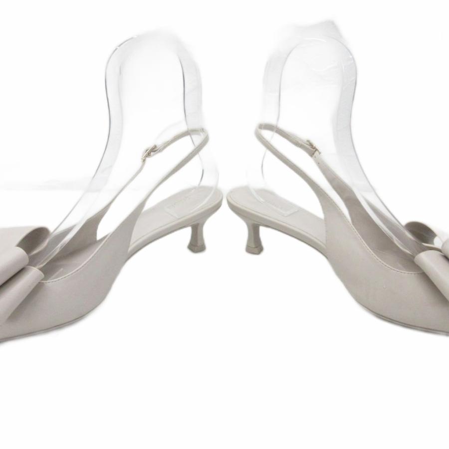 SNIDEL（スナイデル） パンプス サンダル ヒール リボンモチーフ