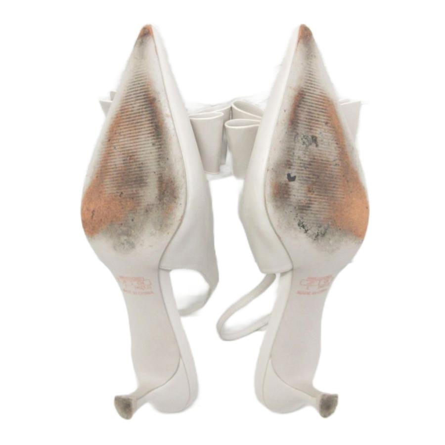 SNIDEL（スナイデル） パンプス サンダル ヒール リボンモチーフ